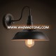 Classic style industry loft iron art wall light