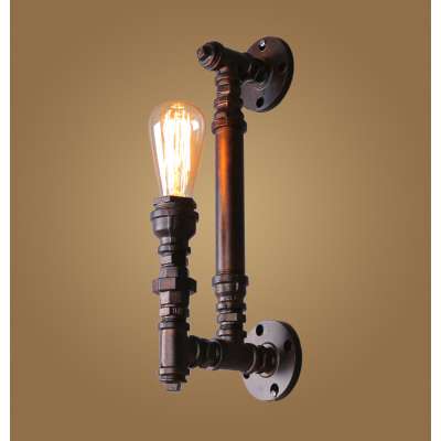 9.19-7 Edison Bulb Industrial Pipe Style Art Loft Wall Light