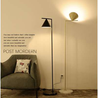 Triangle shape modern floor lamp golden E27 floor lamps for living room